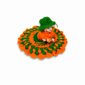 Daily-Wear Woolen Dress For Laddu Gopal – 4 No. Gopal Dress For Winter -Handmade Krishna JI Woolen Dress With Matching Cap For Winter – (Multicolour Available)