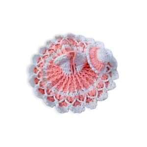 5 no. Laddu Gopal Poshak - Handmade Woollen Kanha ji Dress - Winter Special Laddu Gopal Dress - Pink and White Colour Laddu Gopal Dress