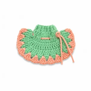 Beautiful Woollen Dress For Laadu Gopal – Handmade Dress For Laddu Gopal – 1To 2 No. Gopal Dress  With Woollen Cap -Bhagban ji Winter Dress