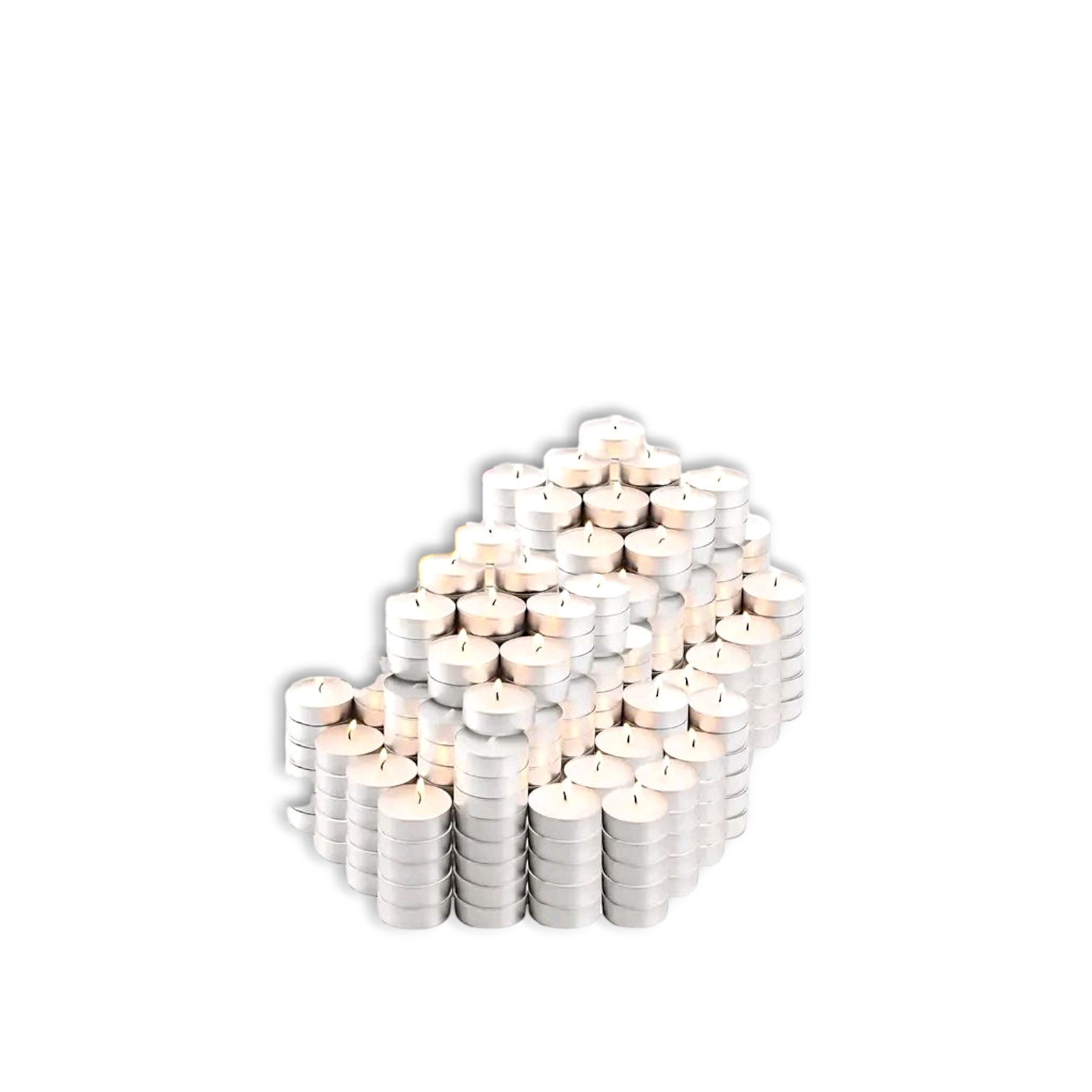 Smokeless Candle -  Long-Lasting Tealight Candles -  Pack of 50-  Unscented Candles for a romantic dinner, decorating festive celebration, pooja And Hopme Decor.