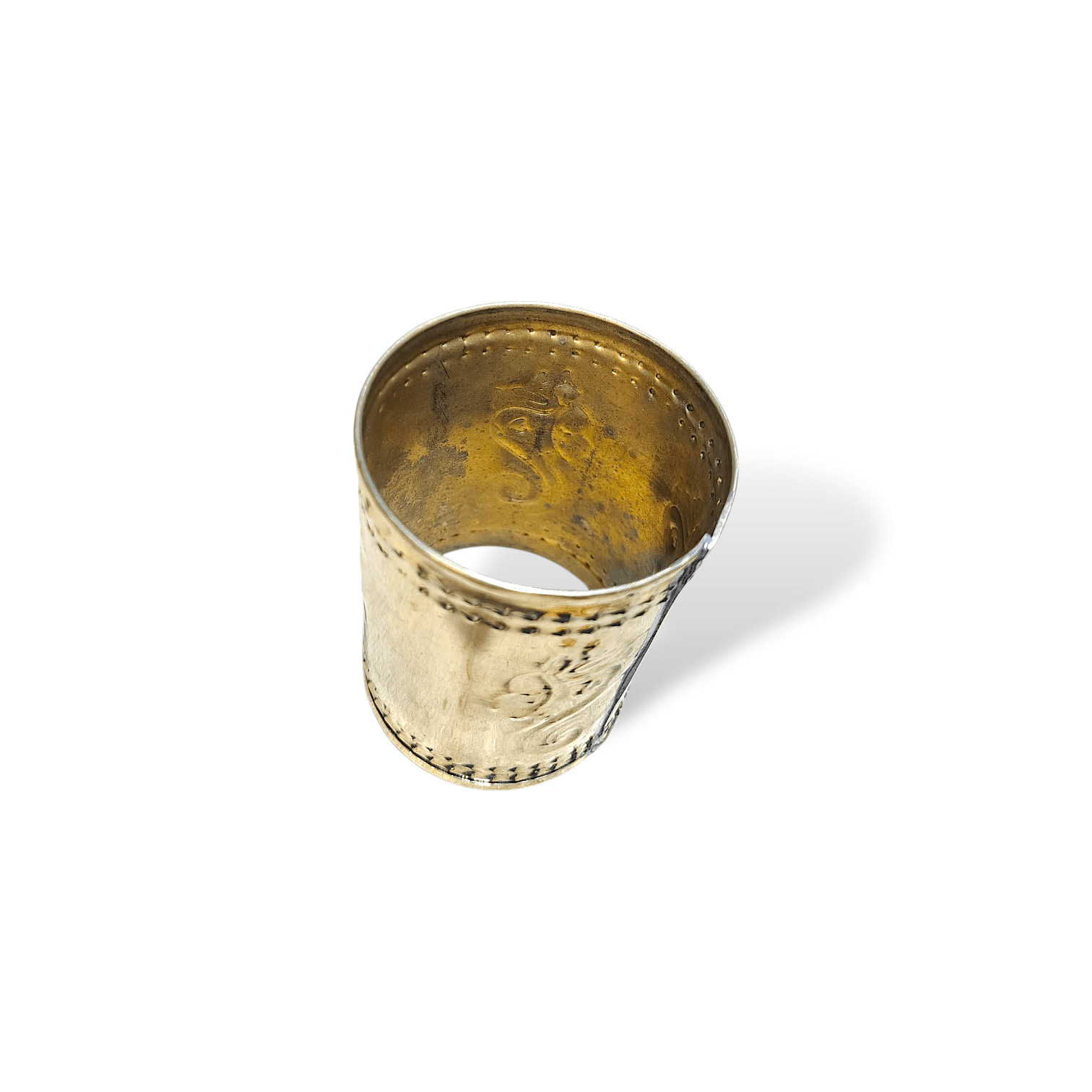 Pure Brass Laxmi Byar - Brass Mora - Brass Pooja Lakshmi Bera - Kojagori Laxmi Pooja Dhan Chal er Mora - Traditional Brass Pooja Container - Image 2