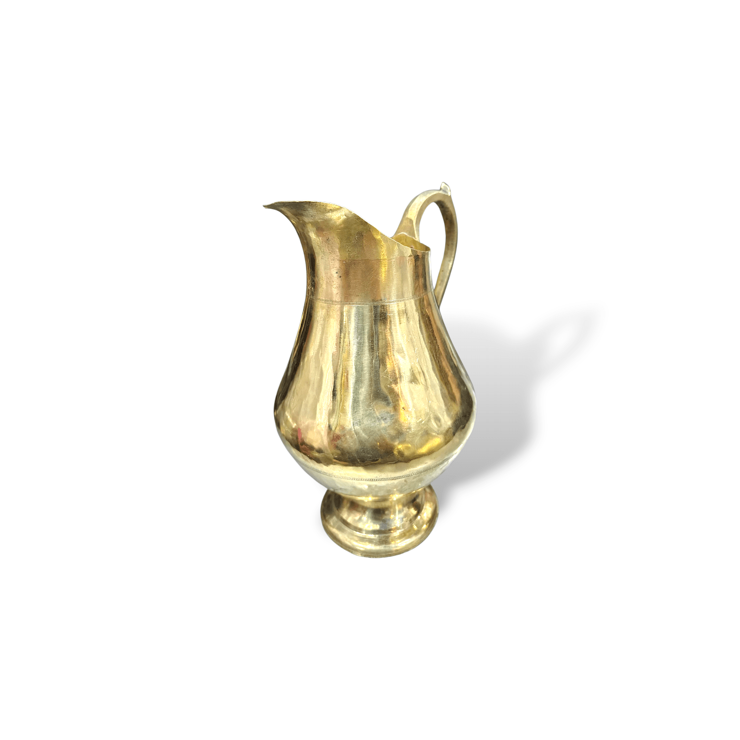 Pure Brass Jug - Bengali Traditional Brass jug - Water Serving Jug - Brass Pooja Jug - Brass Water Storage Jug - Water Jug For Pooja - Image 3