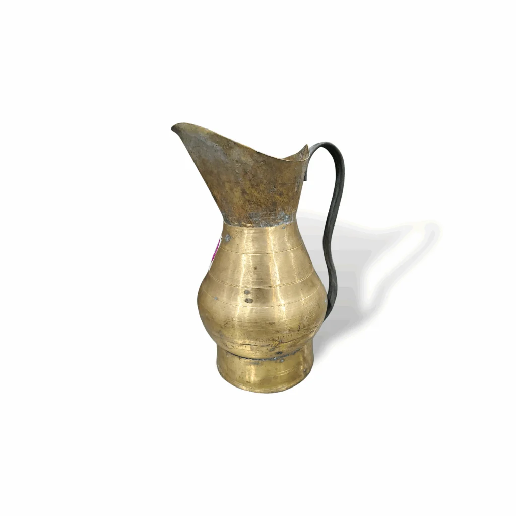 Pure Brass Jug - Bengali Traditional Brass jug - Water Serving Jug - Brass Pooja Jug - Brass Water Storage Jug - Water Jug For Pooja - Image 4
