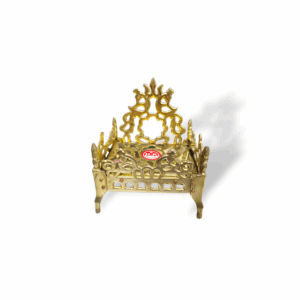 Pure Brass Singhasan - Brass Throne - Pital Singhasan - Laddu Gopal Brass Singhasan - Pooja Singhasan - Beautiful Brass Singhasan For Home And Temple Decor