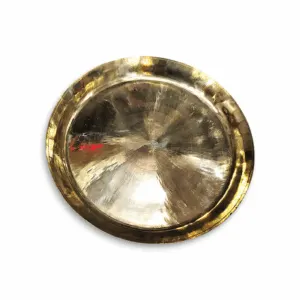 100% Original Bronze Thali - Kansha Thala - Bronze Thali - Traditional Kasha Thali, Plate For Pooja