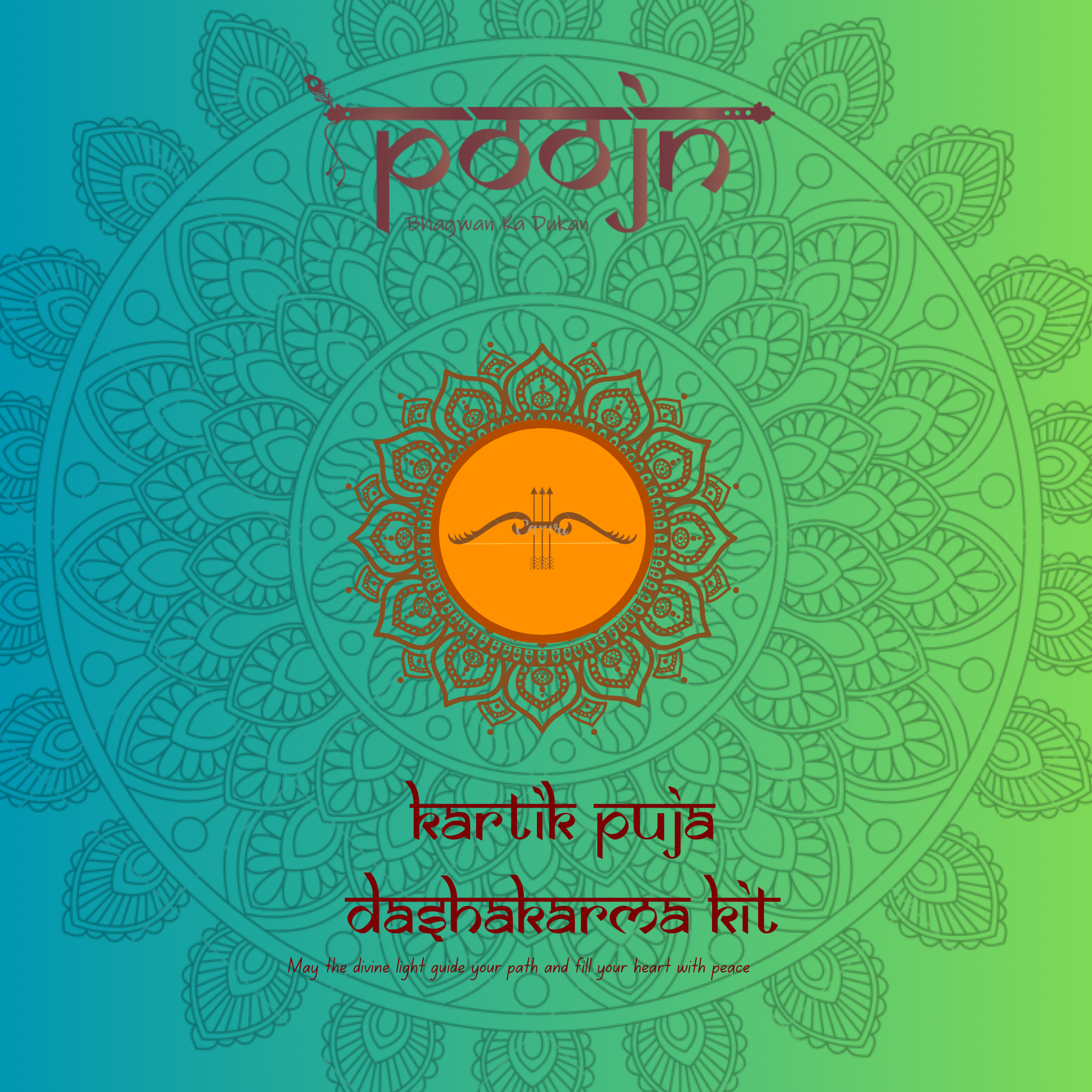 Kartik Puja - Dashakarma kit - ( For Murti Puja )