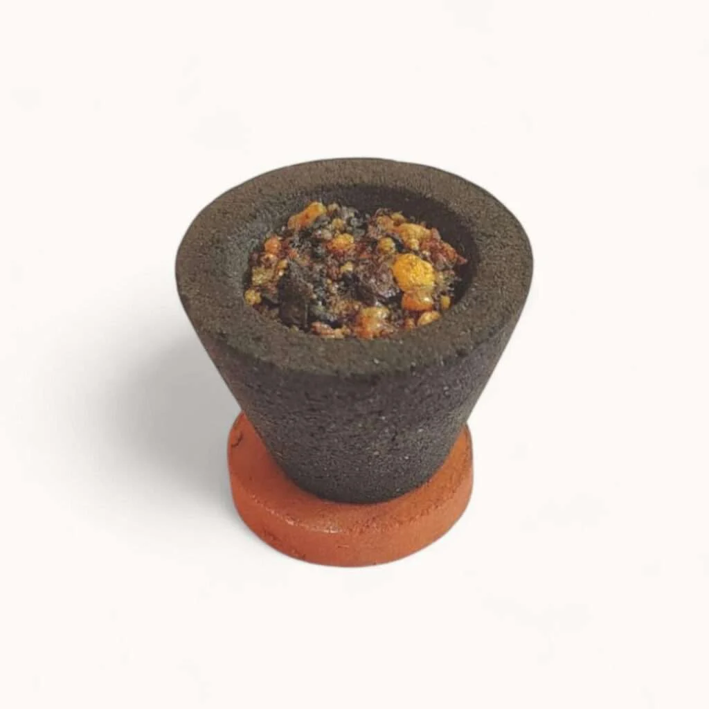 Naivedya Sambrani Cup Dhoop-Cup Dhoop Agarbati + Free Holder-Set of 12 x 4 Pieces + 1 Tray - Image 3